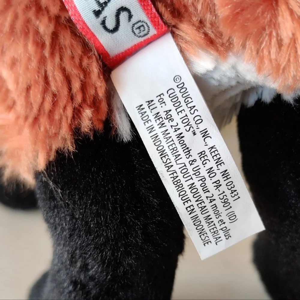 Douglas Cuddle Toys Red Fox  Plush 7.5